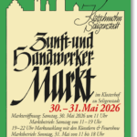 Zunft- und Handwerkermarkt im Kloster Seligenstadt 2026